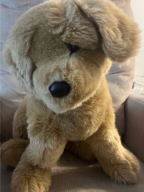 Soft Golden Tan Puppy Plush - Cuddly Stuffed Dog Toy Douglas